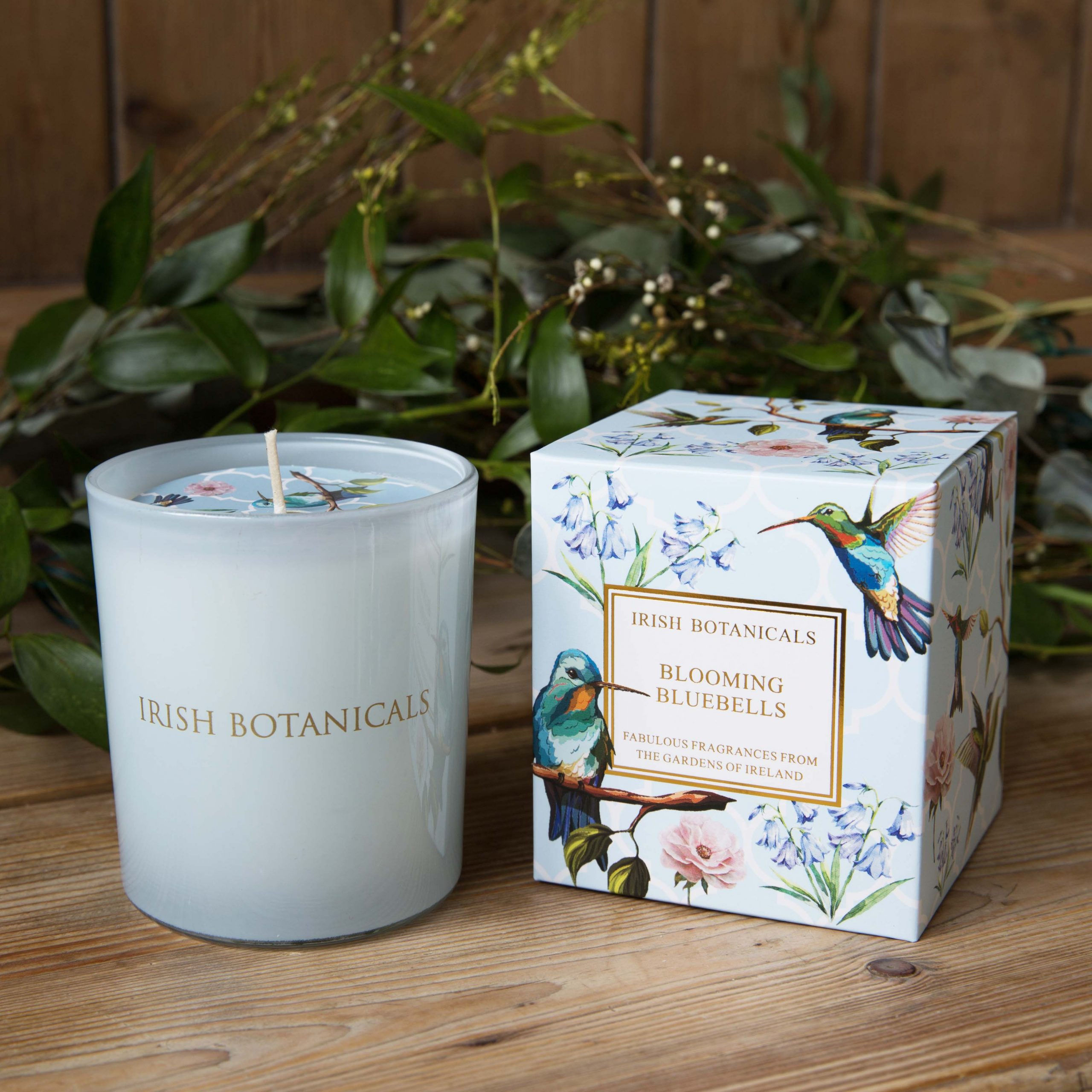 Irish Botanicals Blooming Bluebells - Candle