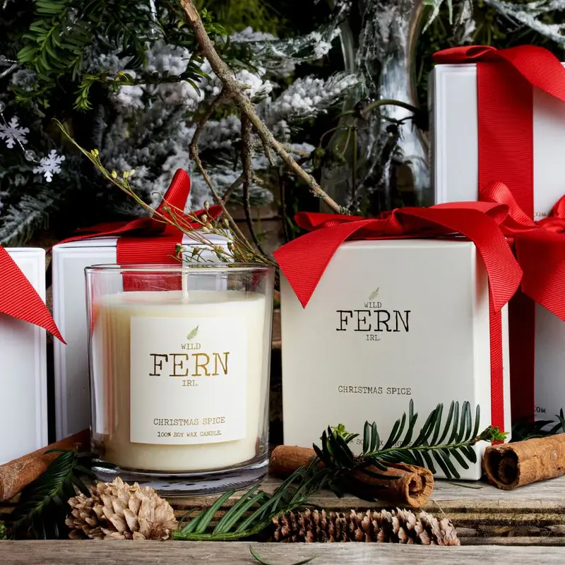 Wild Fern Christmas Spice Candle