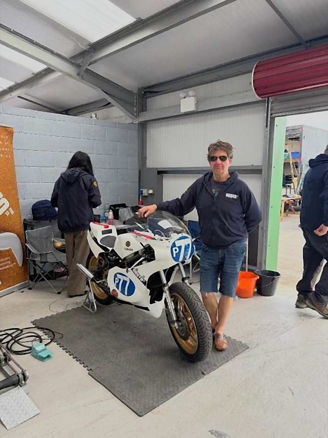 Tom in the paddock