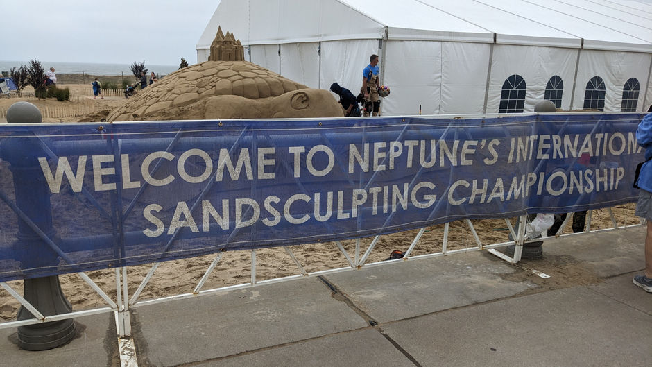 Virginia Beach Neptunes International Sandsculpting Championship.