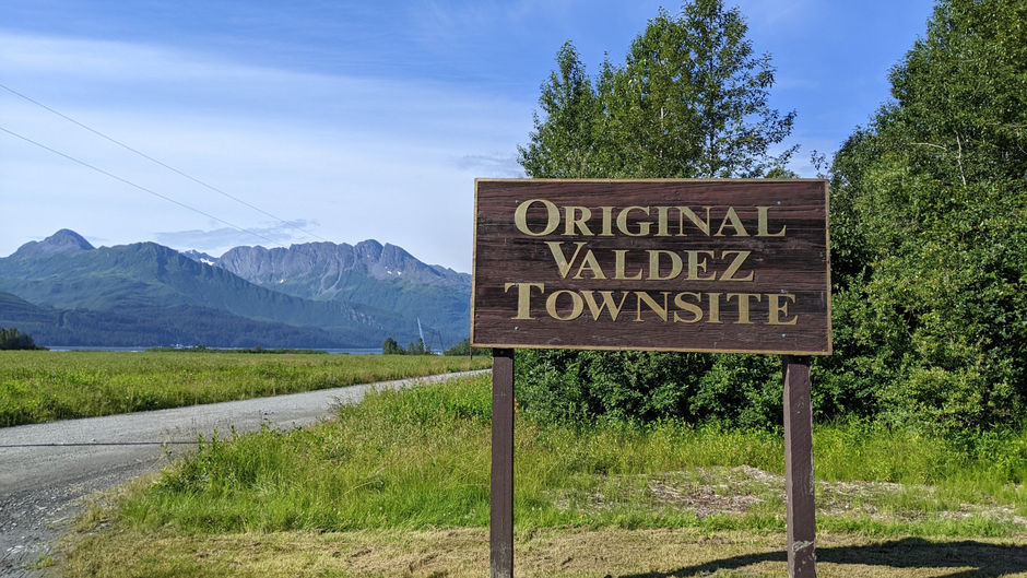 Original Valdez Townsite- And Solomon Gulch Hatchery-Ak
