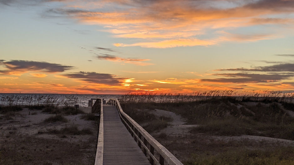 Sunrise on Atlantic- Savannah GA