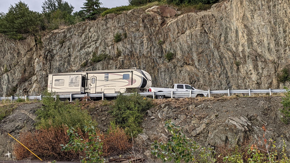 Boondocking 20 miles south of Anchorage