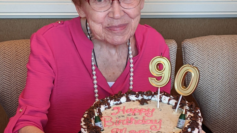 Mother Coleen Deck's 90th Birthday Lunch-LaCrosse WI