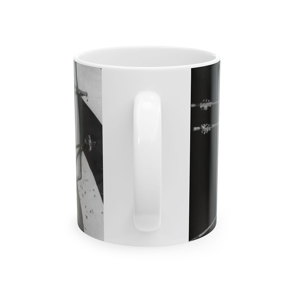 Thumbnail: Hellzapoppin Vintage Screaming Woman Photo Mug | Ceramic Mug