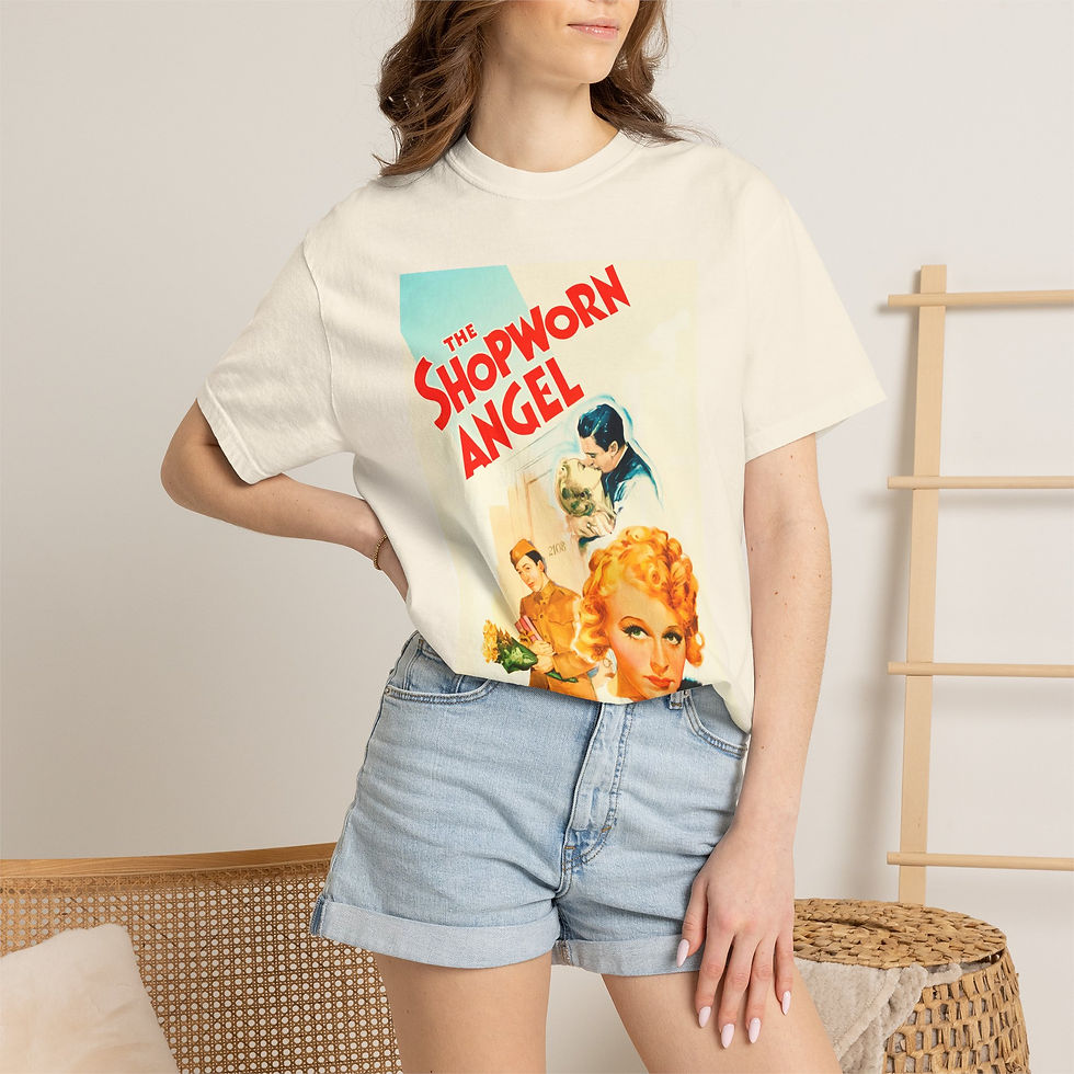 Thumbnail: The Shopworn Angel poster art T-Shirt | Vintage movie graphic tee