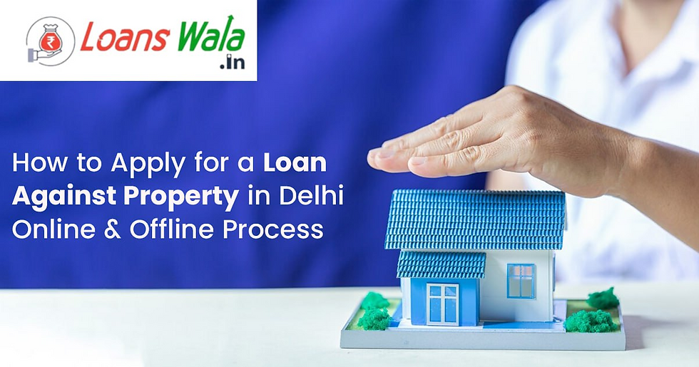 Step-by-step guide for applying a low-interest business loan in Delhi through Loans Wala for startups and small businesses.
