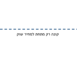 הרבה מתחת למחיר שוק