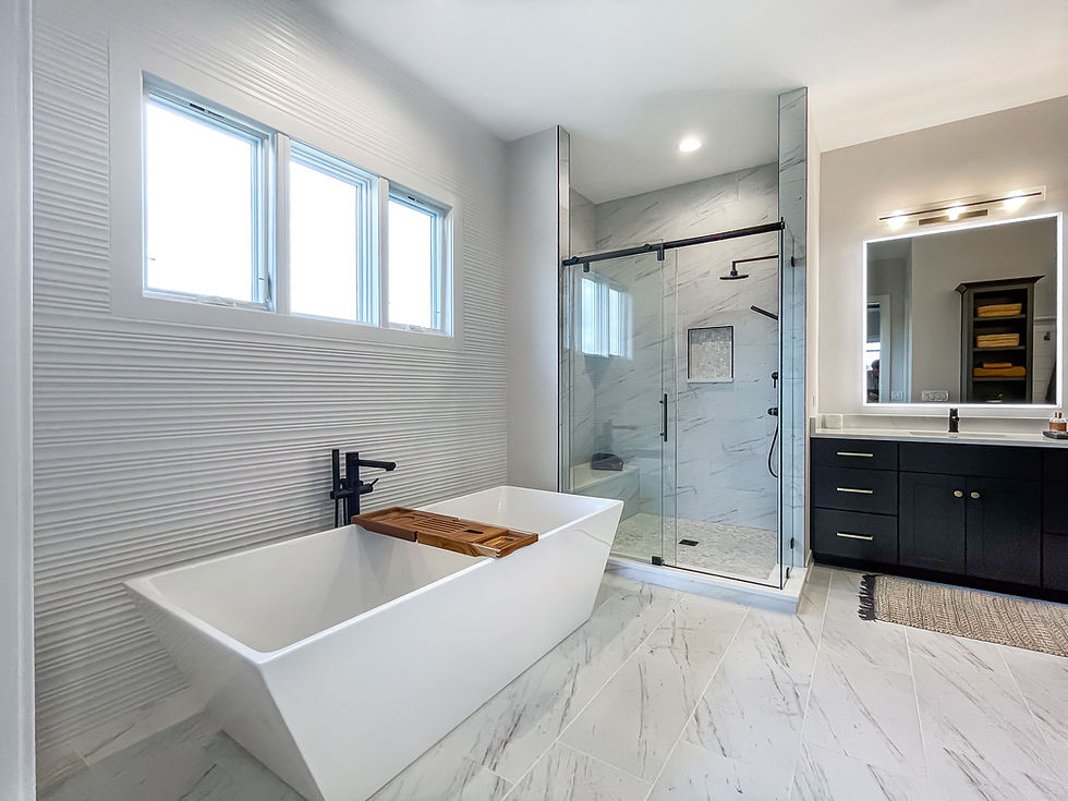 Aubrey Ranch Model Master Bath