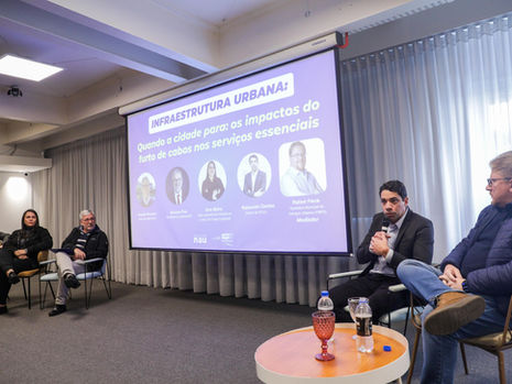 IPSUL participa de debate sobre os impactos do furto de cabos nos serviços essenciais em Porto Alegre