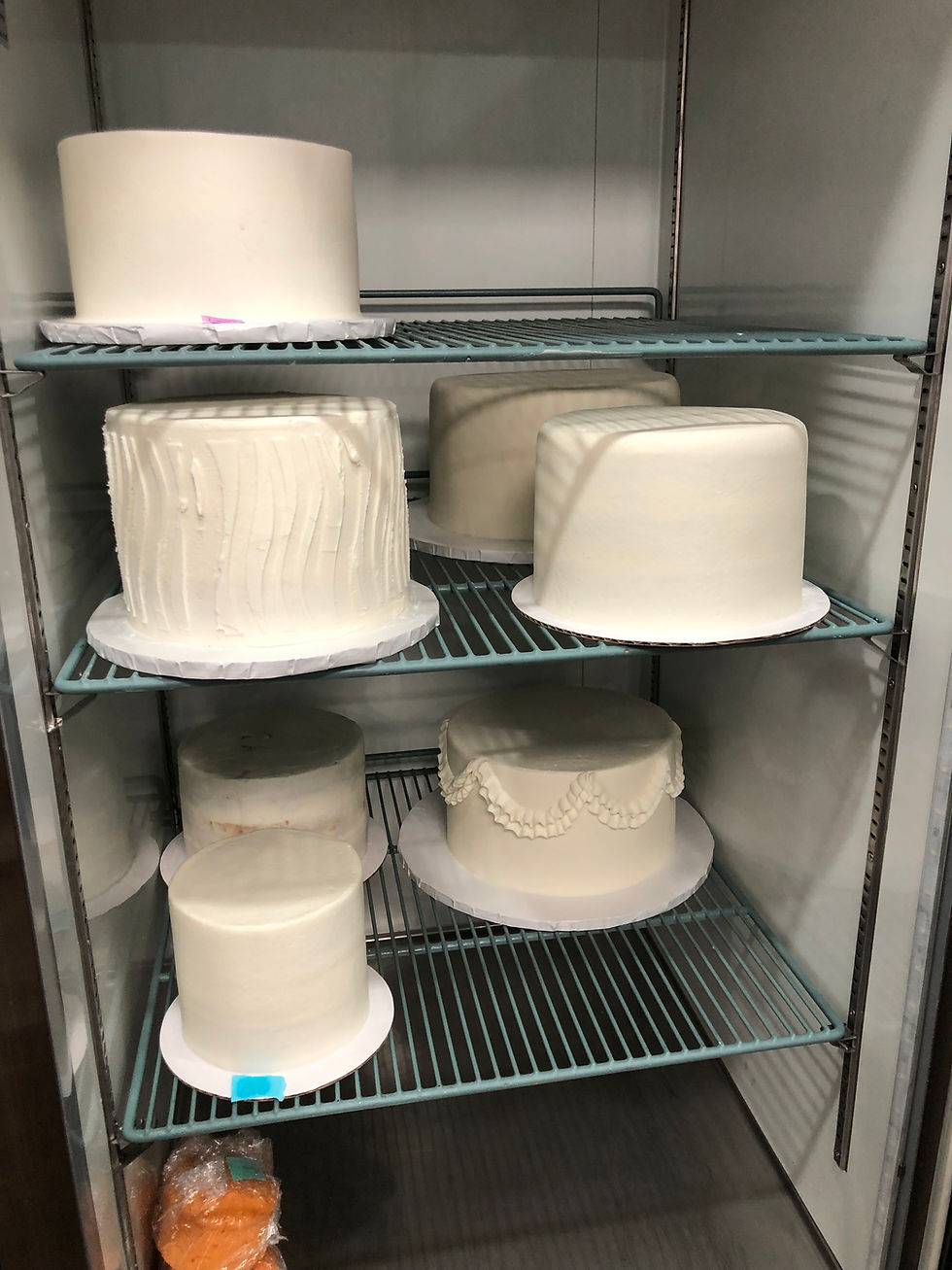 How do we make the cakes?