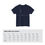 Miniatura: TFKidz Back Racer Unisex Heavy Cotton Tee 