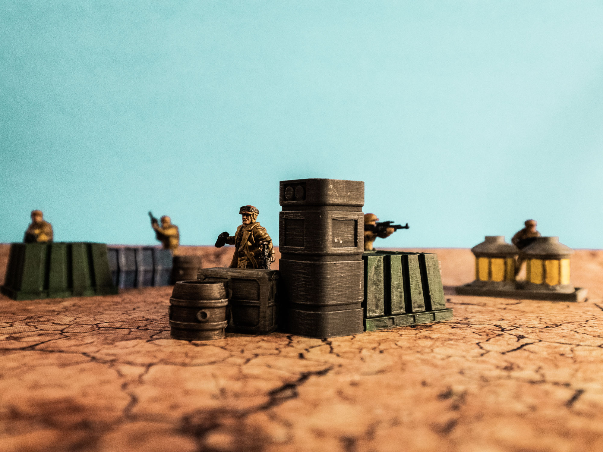 Rustport Scatter Terrain STL