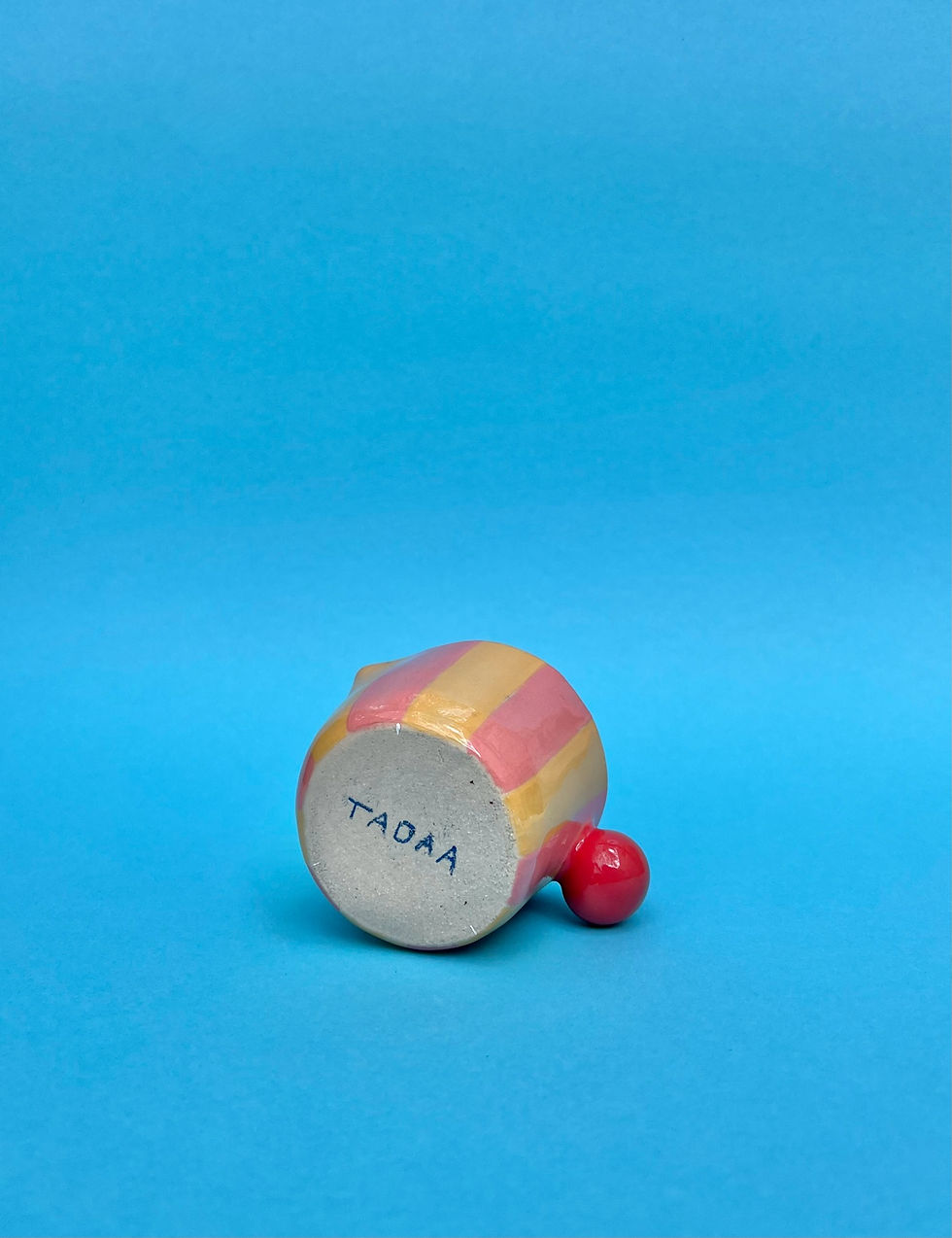 Miniaturbild: Milchkännchen rosa/gelb