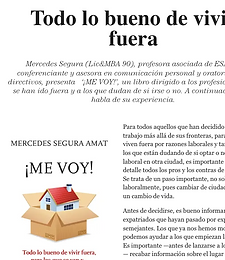 me voy