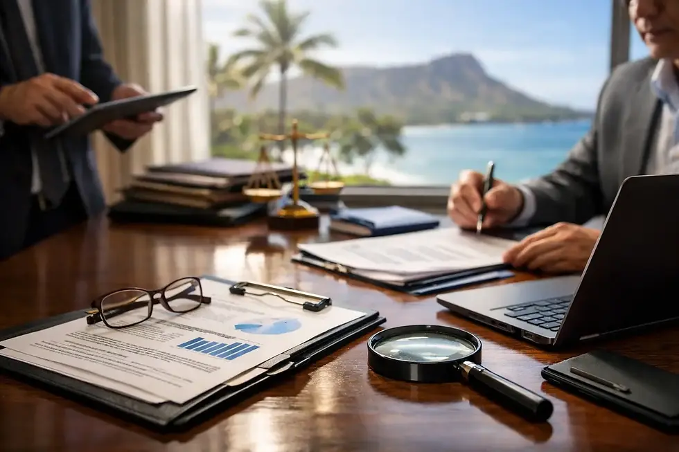 Corporate Due Diligence Hawaii Deal Checks