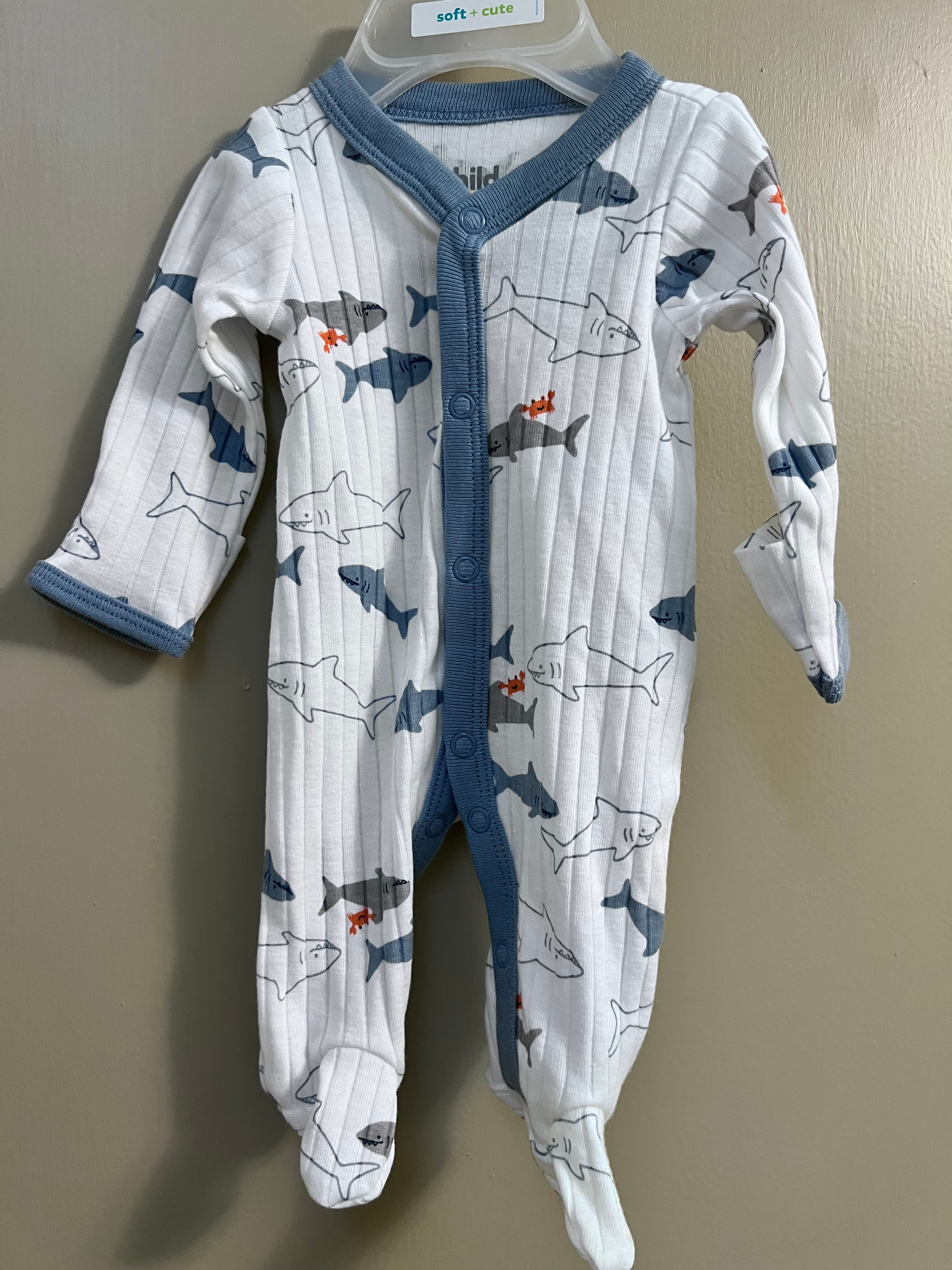 Boy Baby Preemie One Piece Outfit Child of Mine