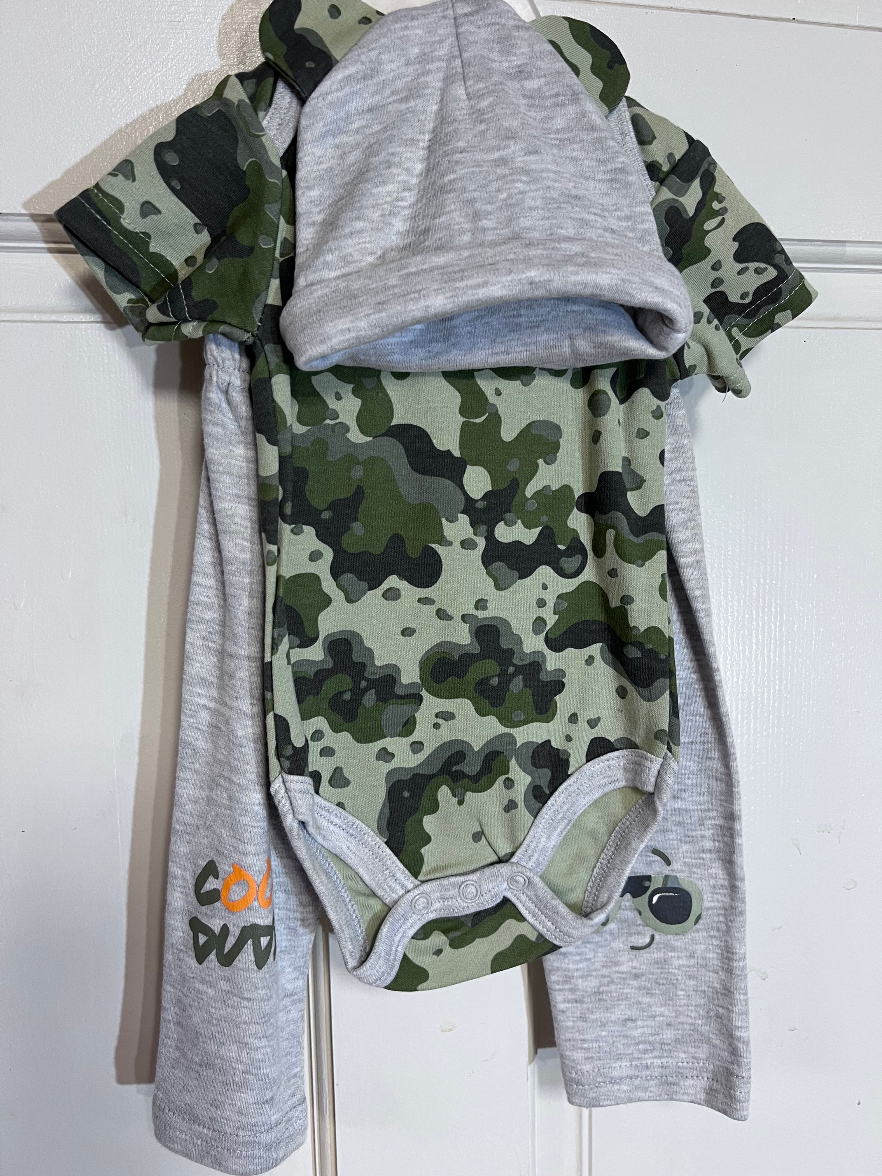 Boy Baby Infant 3-6 Months Three Piece Pants Set