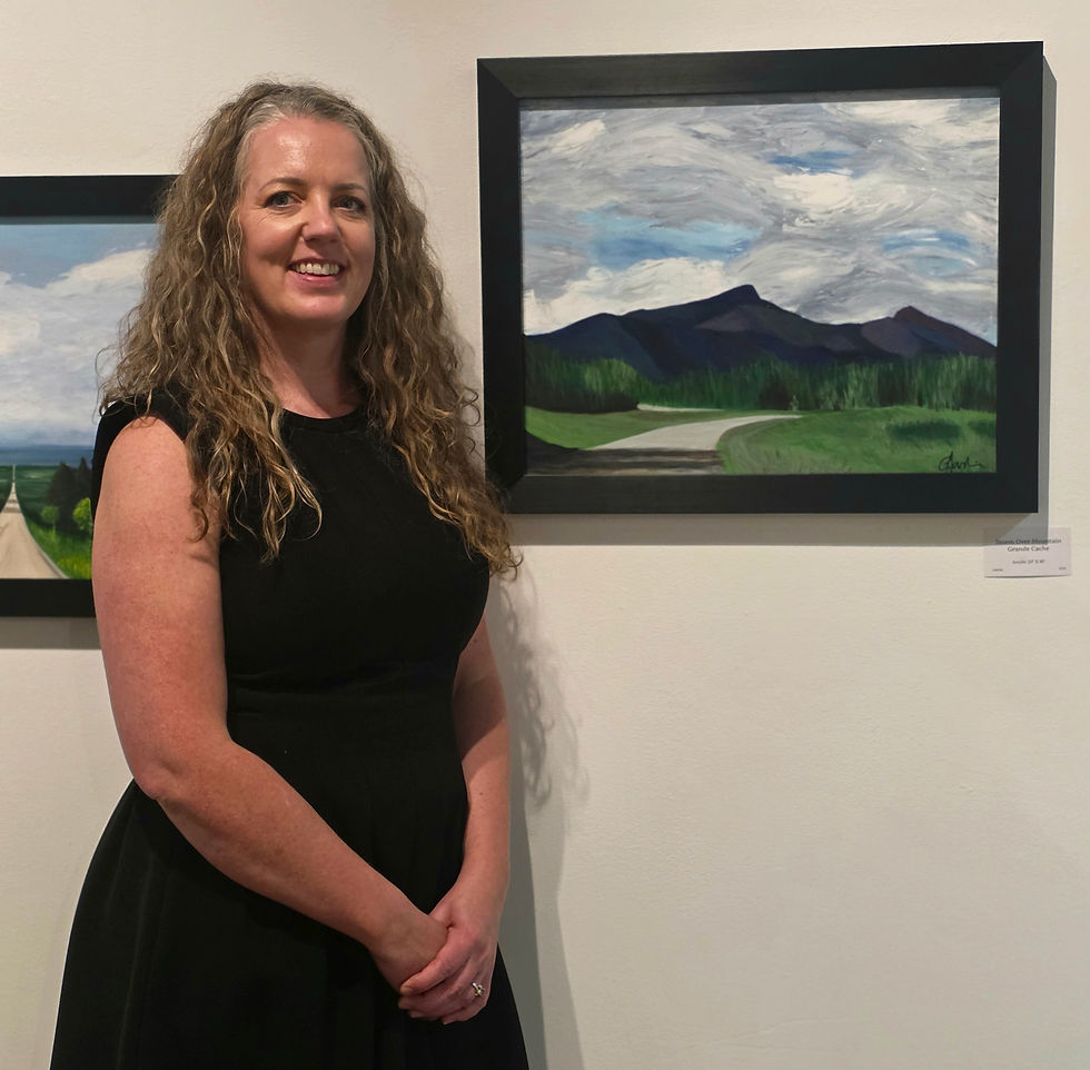 Lindsay Jardine finds room for serious and silly at Peace Gallery North
