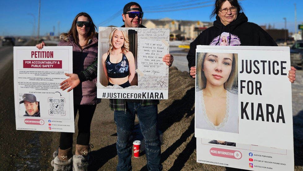 North Peace residents call for justice for Kiara Agnew