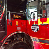 ‘Push-in’ ceremony held for new DC fire truck
