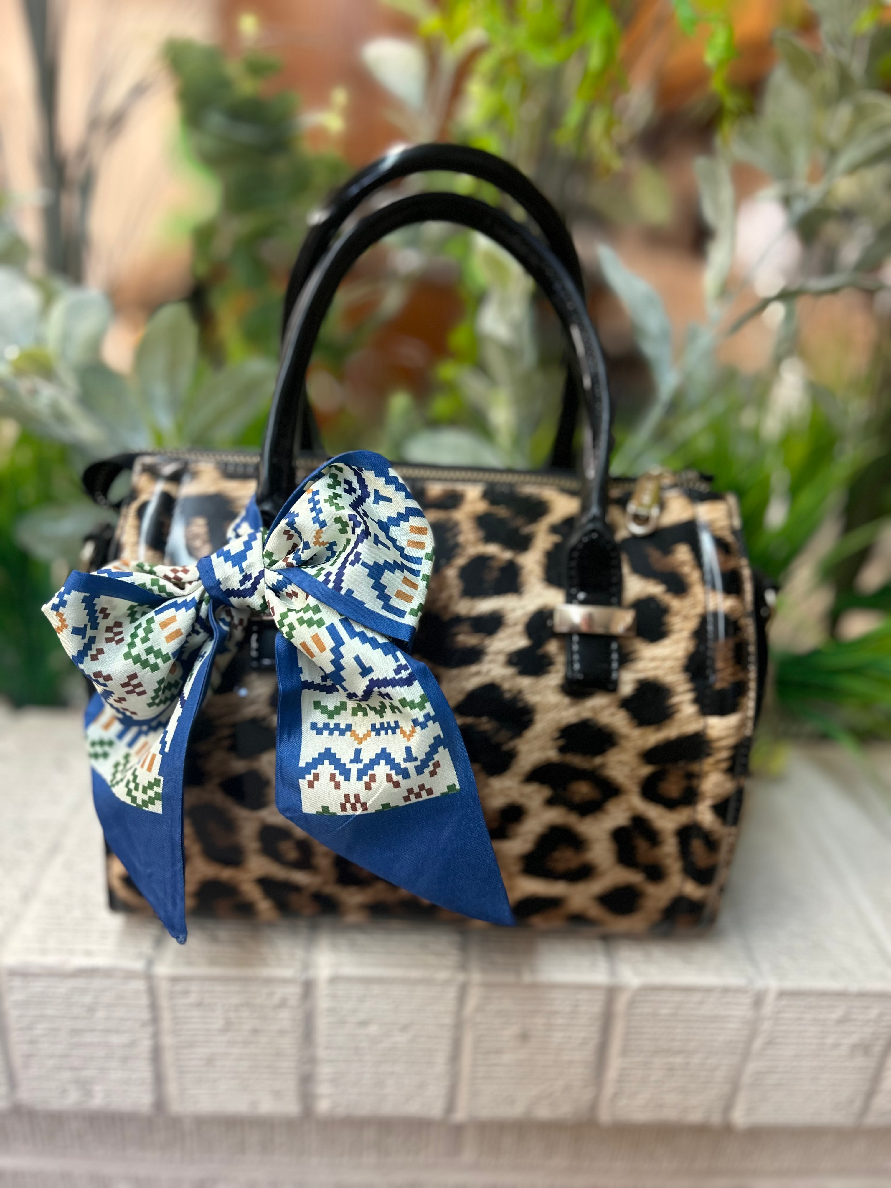 Leopard Purse
