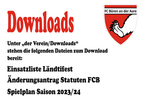 Downloads für dich im Startloch!