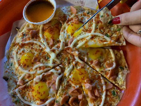 Bánh Tráng Nướng - Vietnamese Pizza