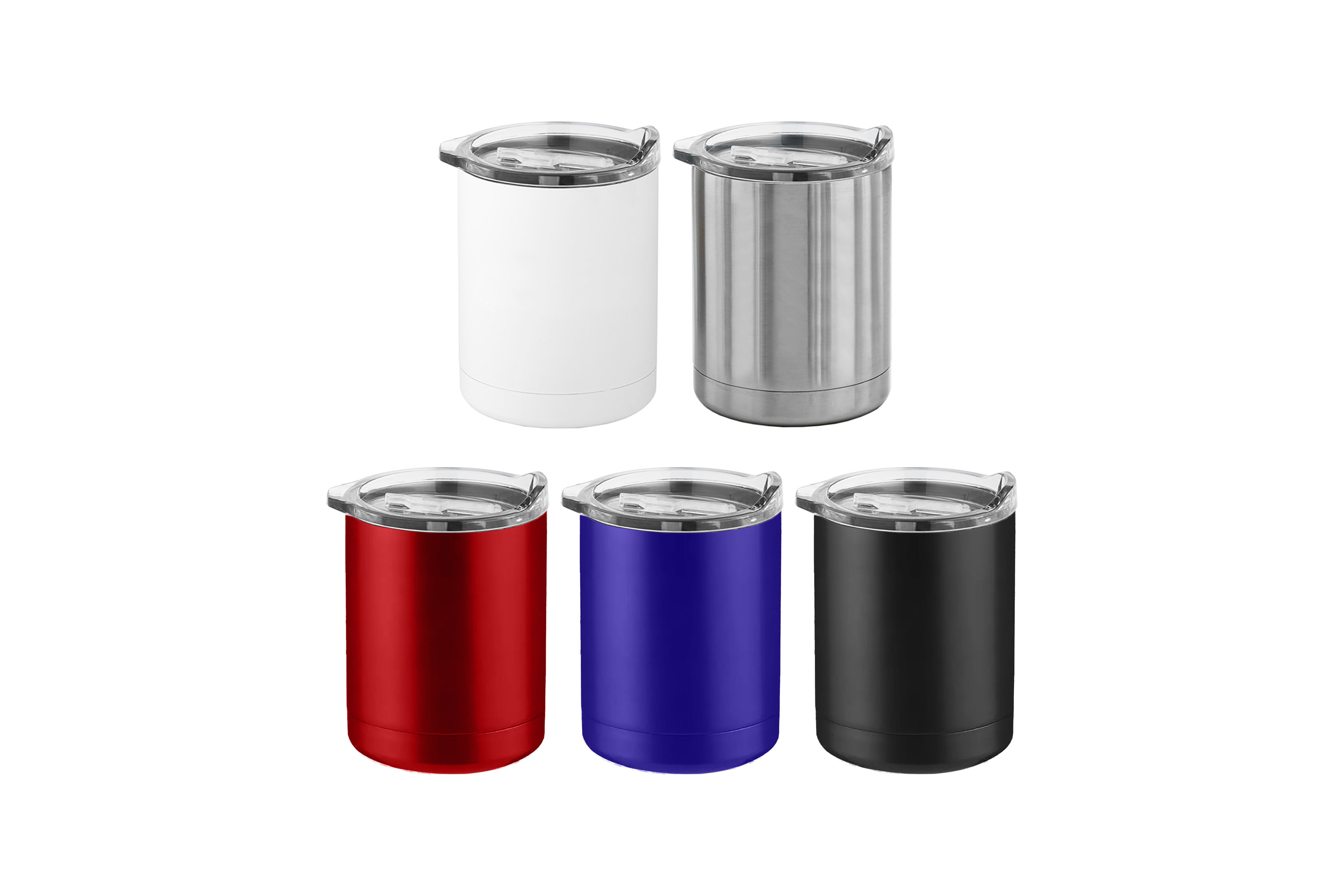 Compact 325ml insulated stainless steel cup with custom branding for coffee breaks, corporate gifts and everyday use