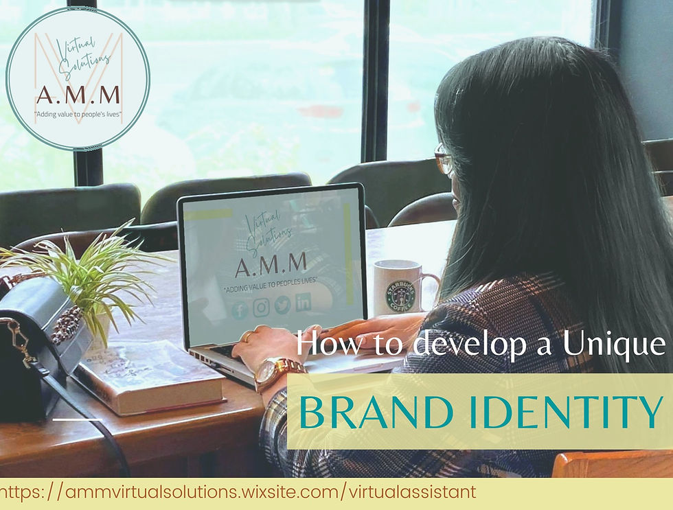 How to develop a Unique Brand Identity