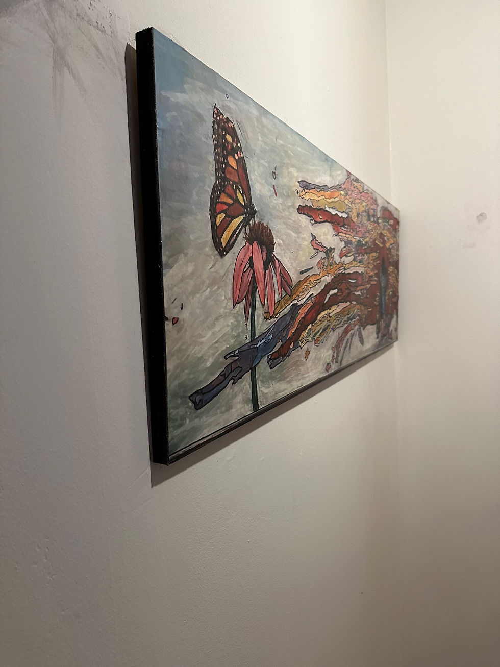 Thumbnail: The Butterfly Effect print Mounted 