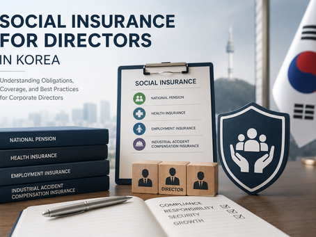 Representative Director's social insurance enrollment
