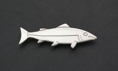 Pictish Salmon Kilt Pin