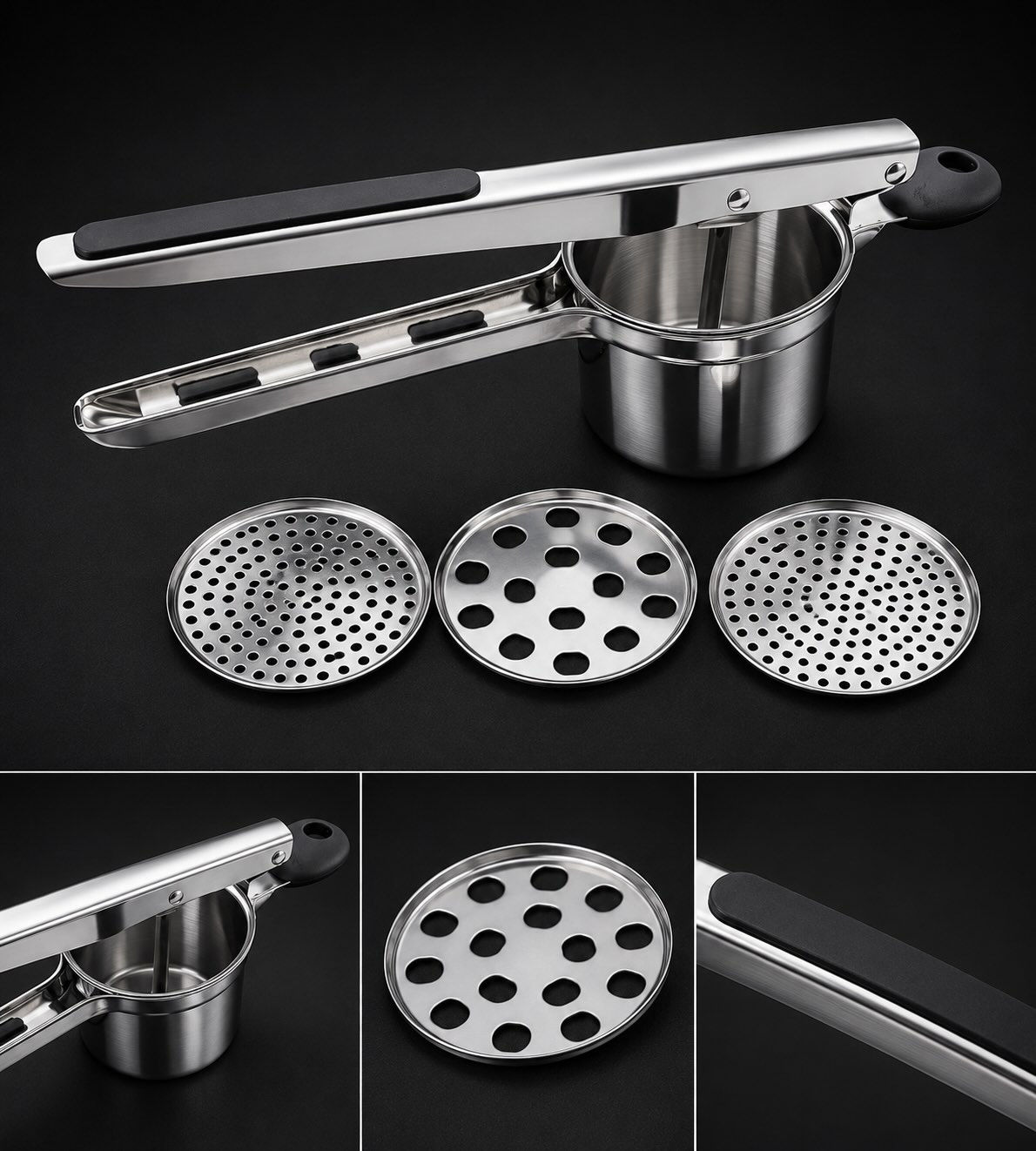 Stainless Steel Potato Ricer