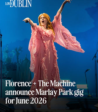 & The Machine Irish gigs 2026