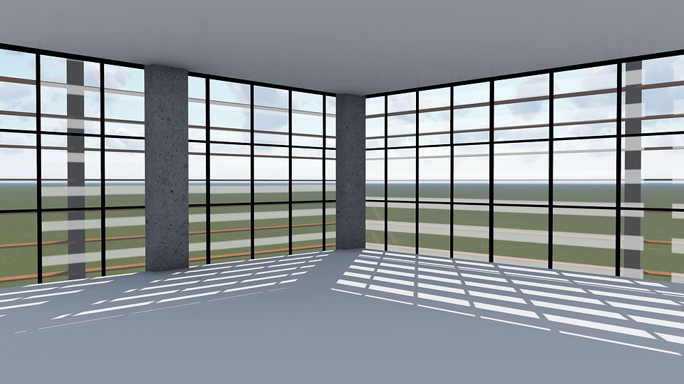 Visão do Interior da Sala Comercial
