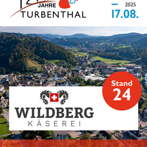 1200 Jahre Turbenthal. Wir sind dabei.