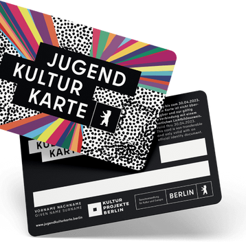 Die JUGENDKULTURKARTE: freier Eintritt in vielen Berliner Kulturorten für alle 18-23jährigen Berline