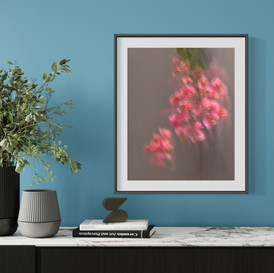 Pink Floral Soft Montage For Smaller Spaces