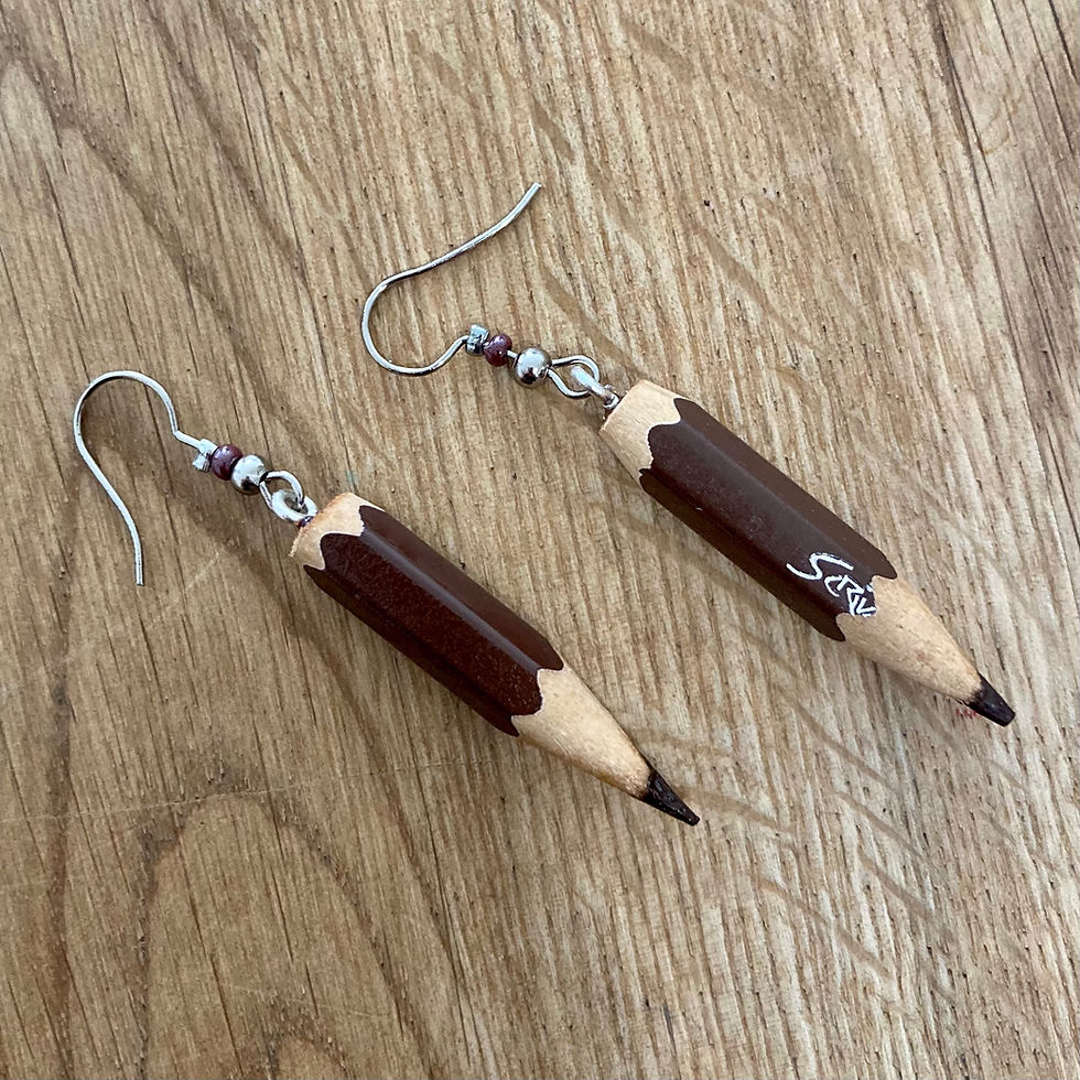 Miniature : Boucles d'oreilles Crayons