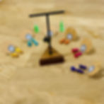 Miniature : Boucles d'oreilles Echec & Mat