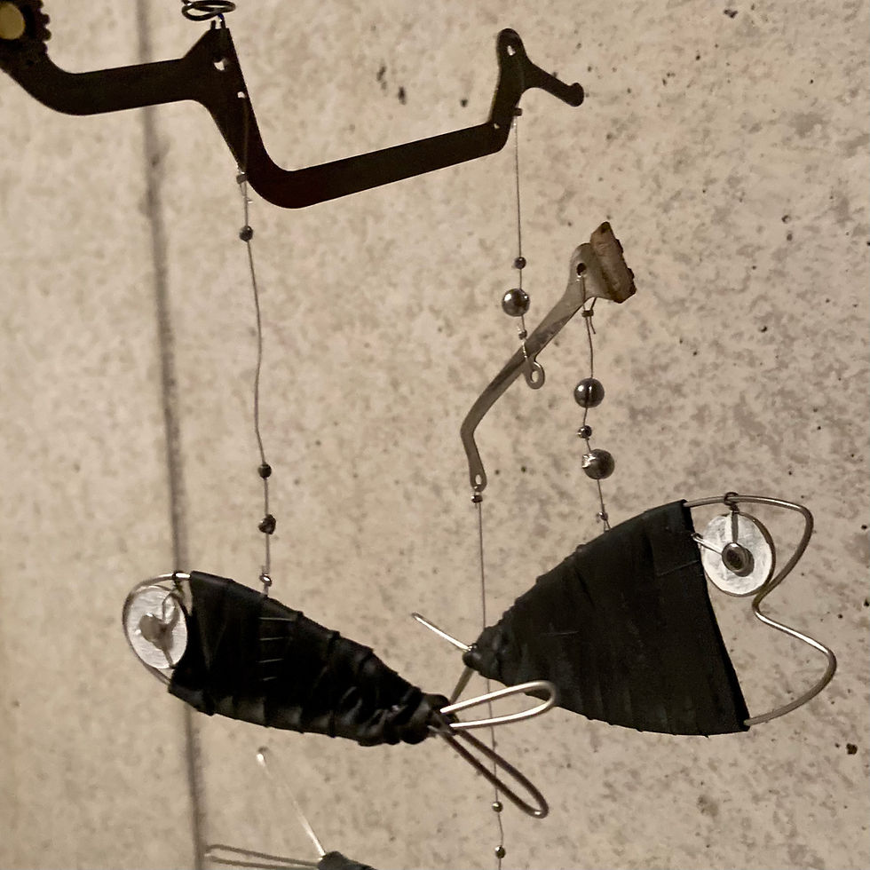 Miniature : Quatuor de poissons volants 1