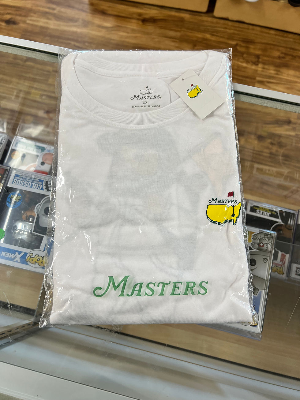Thumbnail: 2025 Masters Golf Gnome Caddie T Shirt White Size 2XL Augusta National ANGC Tee