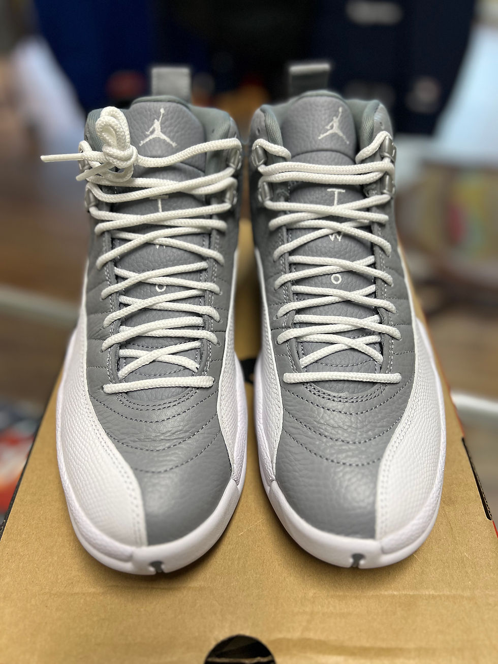 Thumbnail: Jordan 12 “Stealth” sz 8.5 New 