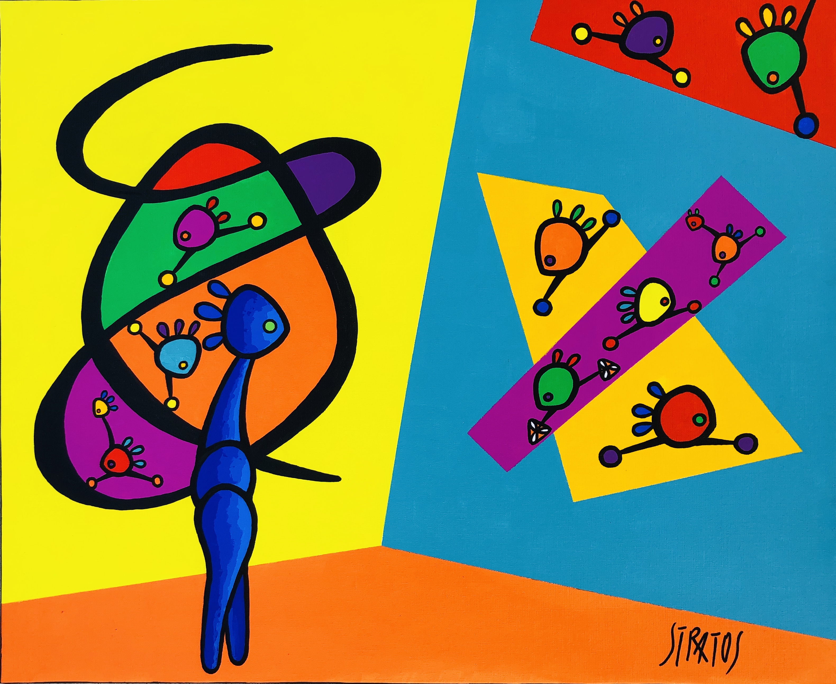 THE LIVING (73x60cm)