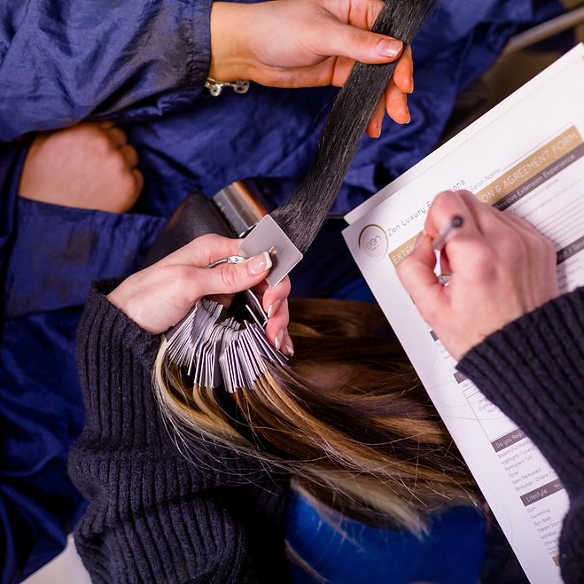 Zen Hair Extension consultation at Simply Hair Chelmsford.png