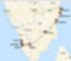 South India Map