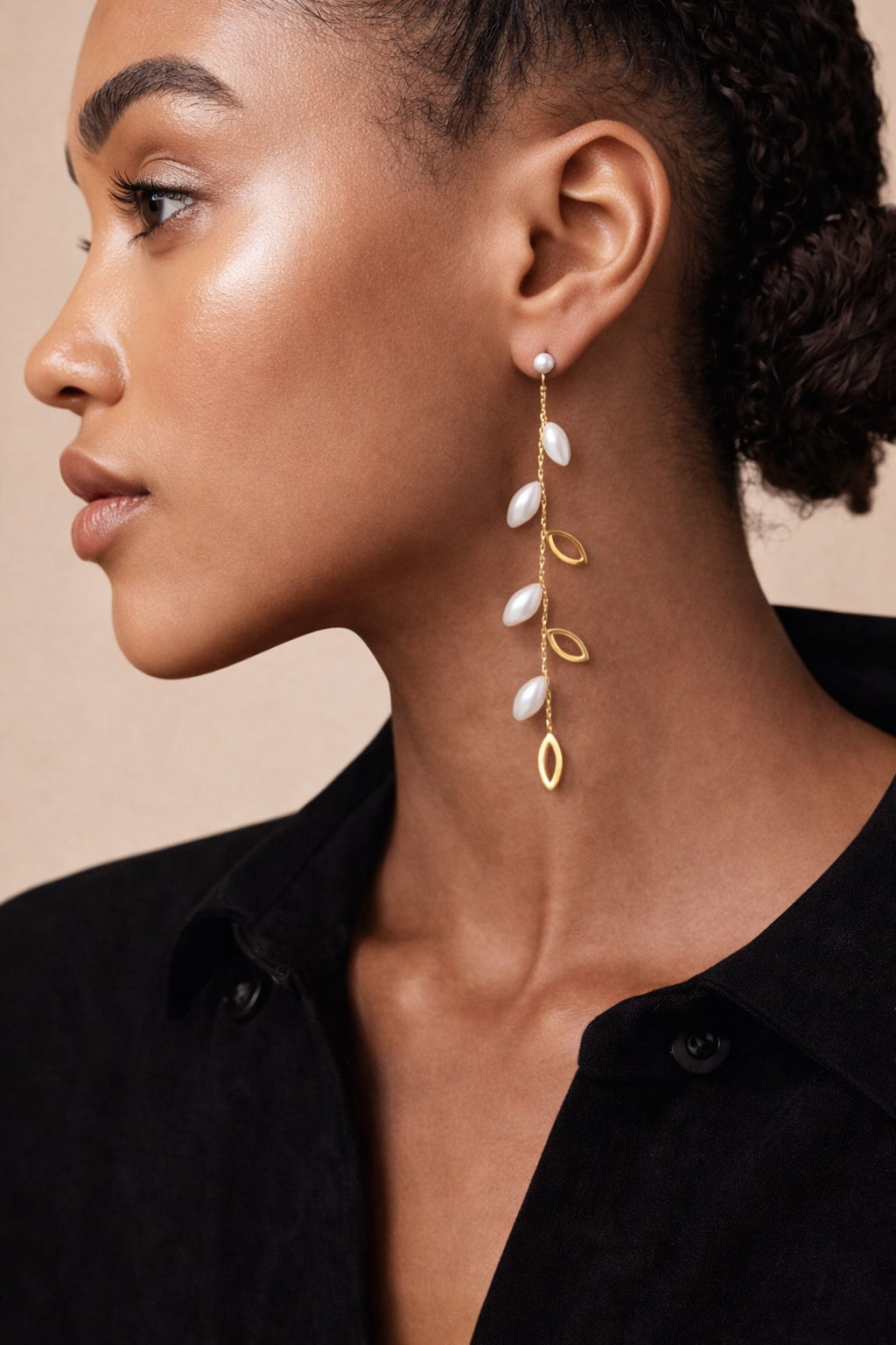 Boucle d’oreille acier 