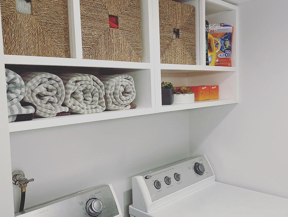 Laundry organization construction