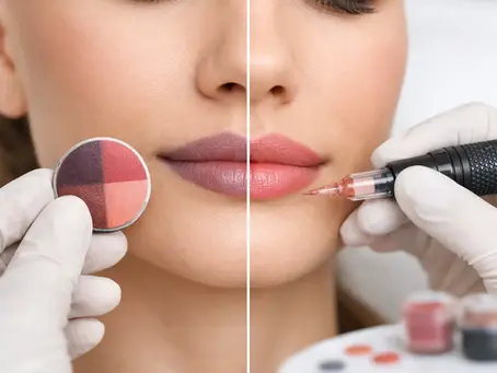 Lip Blush Color Correction for Balanced Results